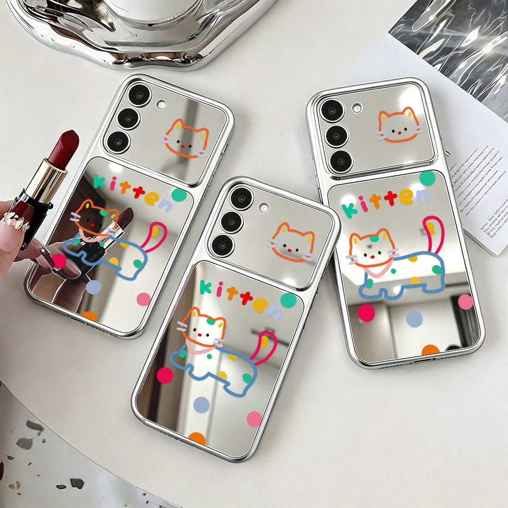 Coque miroir chat mignonne ave - Phone Cases Galaxy A16 5G avis et prix