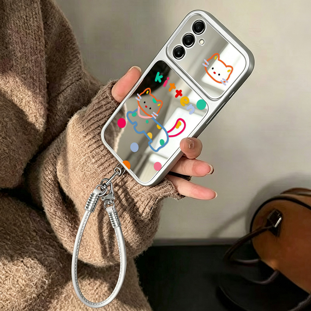 Coque miroir chat mignonne ave - Phone Cases Galaxy A16 5G avis et prix